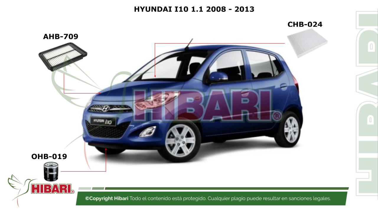 En este momento estás viendo HYUNDAI I10 1.1 2008 – 2013